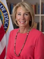 US Secretary of Education Betsy DeVos