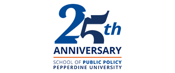 25th Anniversary Pepperdine School of Public Policy Mark