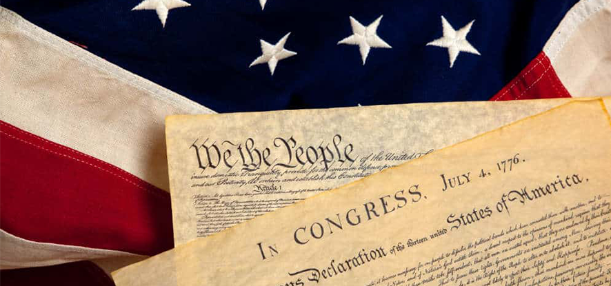 US Constitution and Declaration of Independance