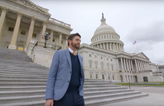 troy senik walking in Washington, DC