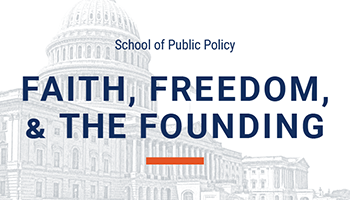 feedom, faith, and the founding logo