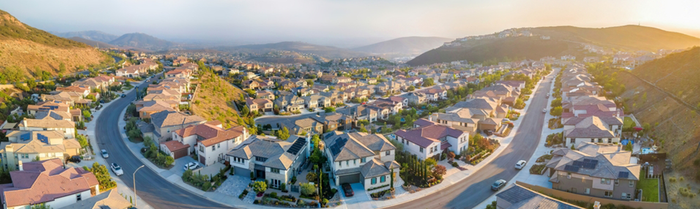 California neighborhood 