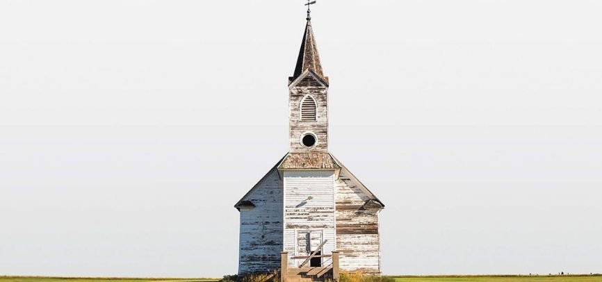 Church on Grass