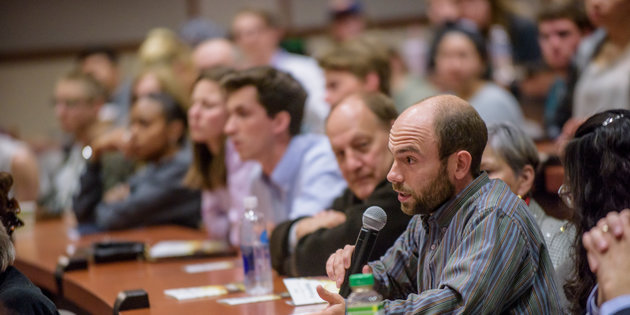 students talking - Pepperdine University