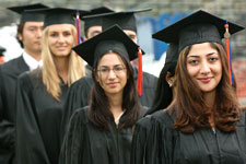 Graduation lineup - Pepperdine University