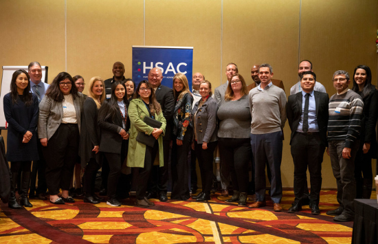 Group of people at the HSAC SALUS Symposium