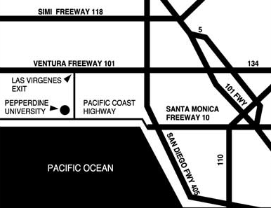 Map of Malibu streets - Pepperdine University Map of Malibu streets - Pepperdine University