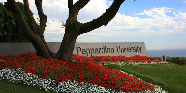 Malibu Campus entrance - Pepperdine University