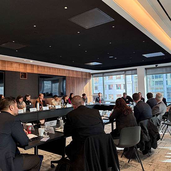 roundtable discussion at Hoover Institute in DC