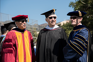 Joel Fox at SPP Graduation